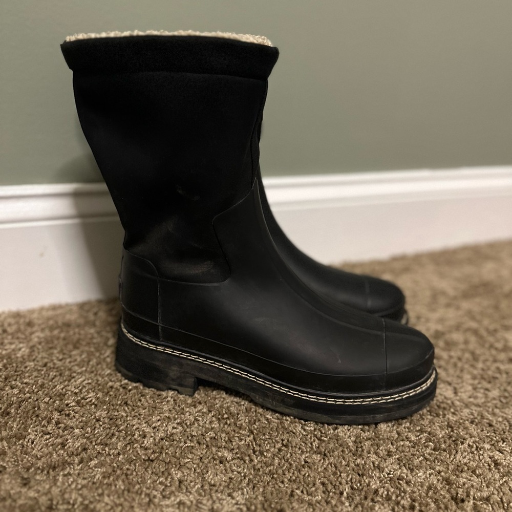 Hunter Refined Stitch Sherpa Boot